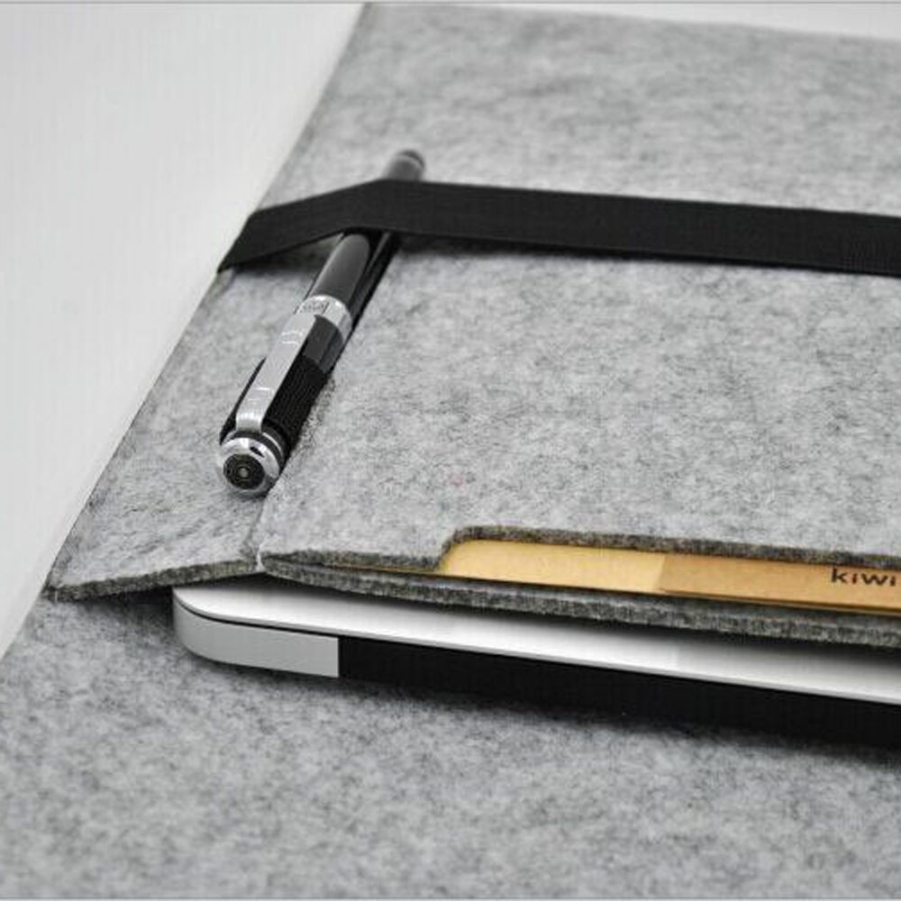 10 12 13 14 15 17 inch Wool Felt Inner Notebook Laptop Sleeve Bag Case Carrying