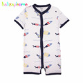 babzapleume Brand 3 24M Newest 100 Cotton Baby Rompers Cute Print Newborn Infant Jumpsuit Overall Child