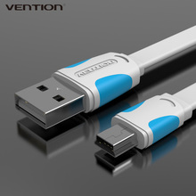 Vention Mini USB Cable  Sync Data USB2.0  Charger Cable for cellphone MP3 MP4 GPS Camera Mobile Phone Cable