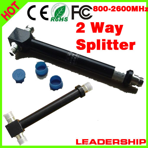 5pcs/lot 800-2500MHz 2 Ways N Type Female Joint 200W Power Divider Broadcast Power Divider Splitter 1/2 power divider booster