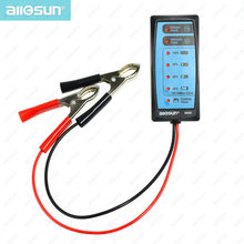 Mini 12 Volt Battery Check Automotive Battery Tester Charger/Alternator/CrankIng Check all-sun GK503