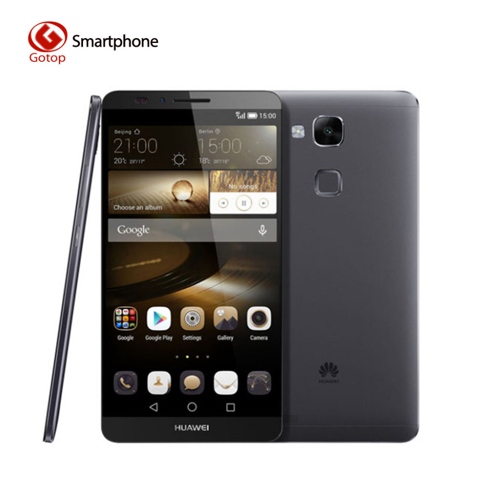 Original Huawei Mate 7 6 inch Octa core HD 1280 720 pixels 1080P video recording Android