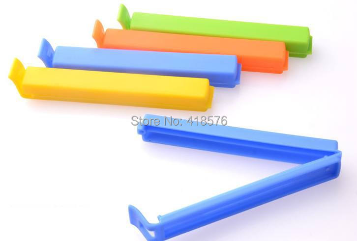 5Pcs Hot Sale Home Food Close Clip Seal Bags Storage Sealing Rods Sealer Clips For plastic