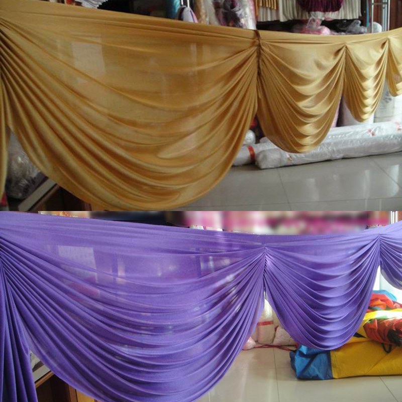 6 meter gold color detachable swags for decoration wedding 6 meter gold color detachable swags for decoration wedding