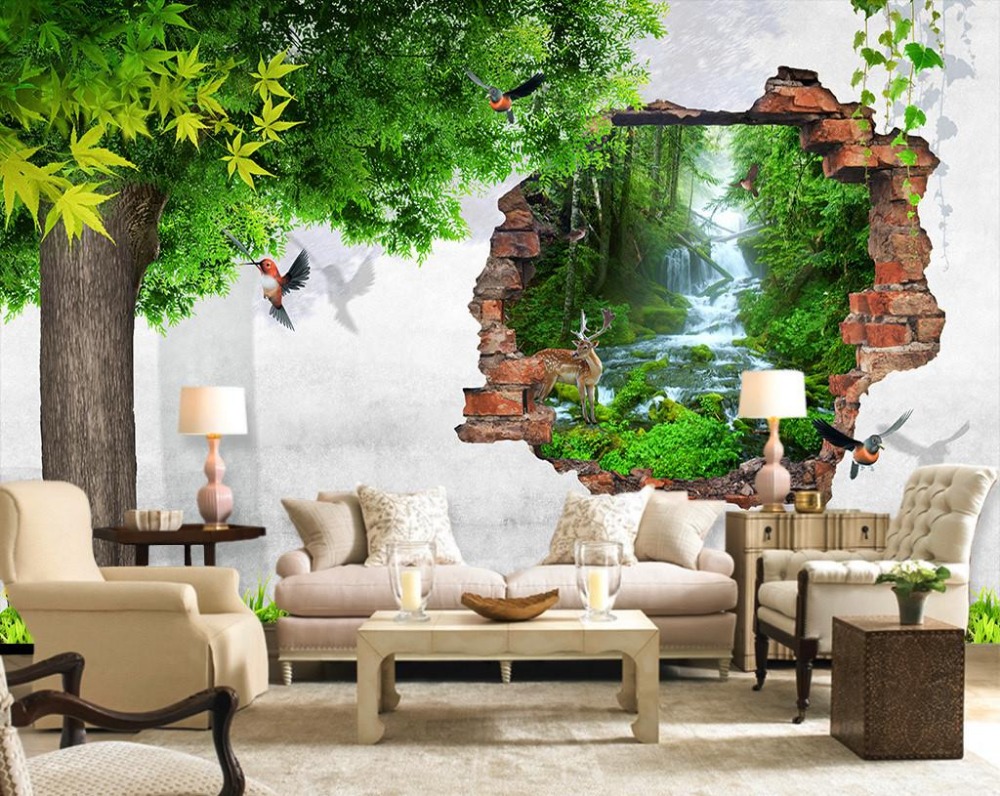 Boom natuur behang promotie winkel voor promoties boom natuur ...