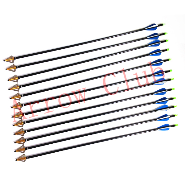 12pcs for hunting and archery 8.8mm OD and 30