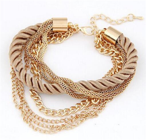 2016 NEW Fashion Design Girl Jewelry Handmade Bracelets For Women Charm Bangle Wholesale Free Shipping Bracelet