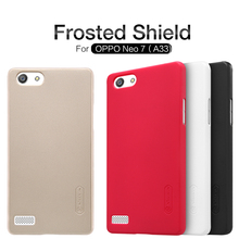 10pcs For OPPO Neo 7 A33 Nillkin frosted cover phone cases Luxury protective case and screen protector + Retailed Package