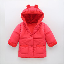 0-2 Years Fashion Baby Coat Cotton Thick Winter Warm Boy Clothes Infant Coats For Boys And Girls Toldder Jacket Baby-Snowsuit