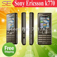 Original sony Ericsson K770 k770i brown color mobile phone,3G,3.15MP camera,unlocked k770 cell phone,fast free shipping