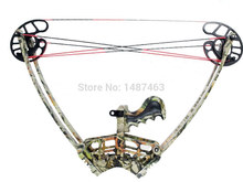 New Camouflage Triangle Hunting Compound Bow and Arrow with fiberglass bow limbs China Archery Hunting Arrow