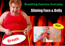 Slimming Loss Weight Abdominal Respiration Device 1 Pcs 2015 new slimming way Face facial Breathing Free