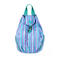 Trendy Fashion Print Daypack Lady Casual Backpack Women Designer Solid Color Simple Drawstring Flap Bag New