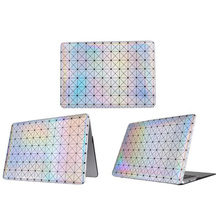 Luxury Gradient Lines Colorful Pattern Shell Case Cover For Apple Macbook Air Pro Retina 13.3 inch Laptop Cases DHL/EMS Free
