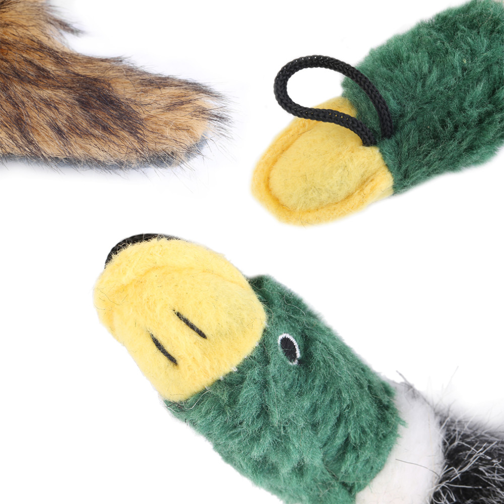 stuffed duck dog toy