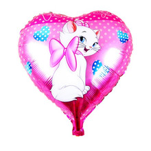 Free Shipping mary cat balloons helium foil balloon metallic balons for decoracao festa infantil wedding balloon baby shower