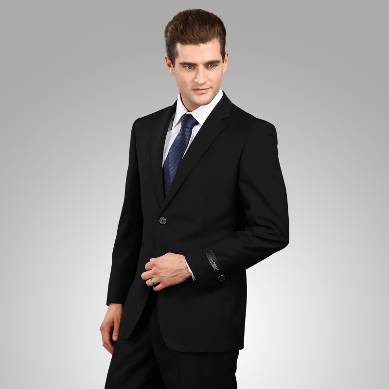 Shop by category Shop for the perfect black suit for men. Find the latest modern men's designer black suit styles from Calvin Klein, Ralph Lauren & more at Men's Wearhouse.