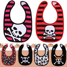Baby Bib Skull Babador Bandana Baby Bibs Waterproof Newborn Infant Toddler Girl Dribble Bibs Baberos Bebes Baby Boy Bibs