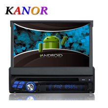 Universal 7″ 1 Din Android 4.4 Quad Core Car DVD GPS Navigation With Autoradio WIFI Audio Stereo Capacitive Touchscreen