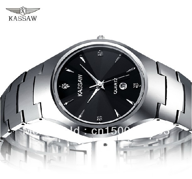 : 893771454 Kassaw Swiss Military Sapphire Men Tungsten Steel Watches ...
