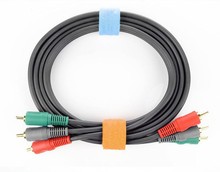 6pcs/lot 20*180mm 8pcs Cable Ties New Velcro Strap Power Wire Management Marker Straps Retail Tie Computer