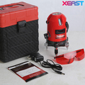 XEAST 5 Lines 6 Points Laser Level 360 Rotary Cross Lazer Line Leveling with tilt function