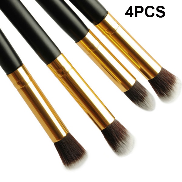2015 Fashion 1Set 4pcs Styling Tools Super soft High Quality makeup brushes set kabuki blush blending