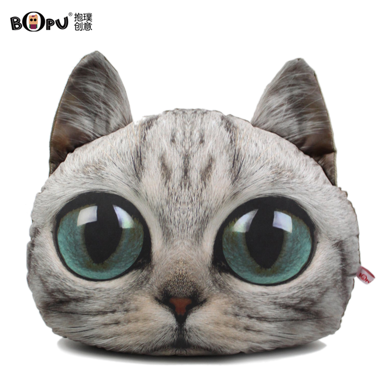 3d cat cushion