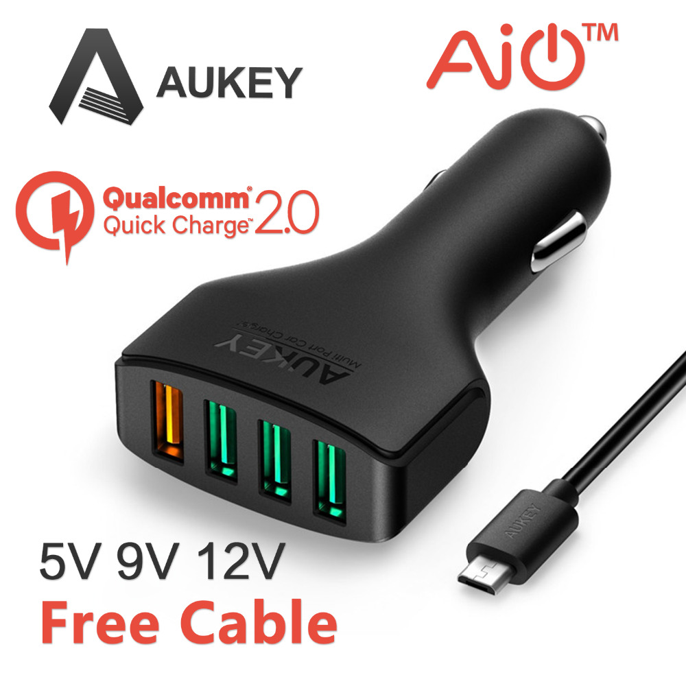 2015  100%  Aukey   2.0 54  4 () USB     (  5  / 2.4A +   )  -