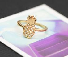 New Fashion jewelry Hollow cute Refinement pineapple nice gift for women girl j-066