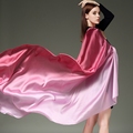 Fashion gradient silk scarf classic brand long women scarf poncho Autumn and winter foulard scarves pashmina