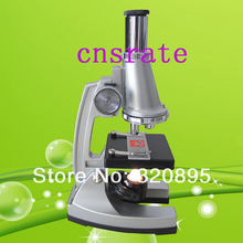 2014 NEW Birthday Gift 100x 400x 900x Educational Illuminated LED Student Toy Children Microscope for Kids