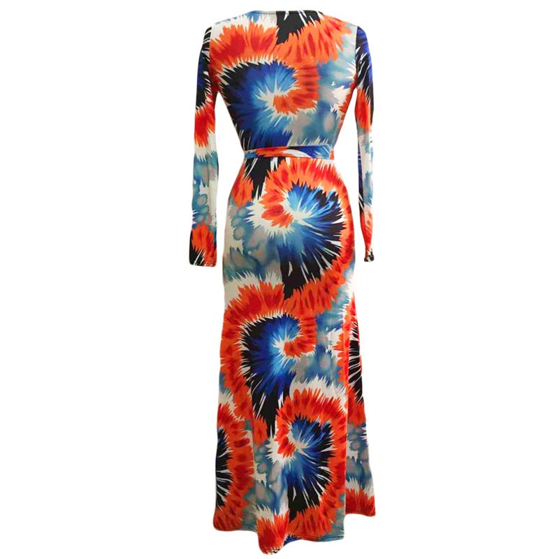 Wrap-V-Neck-Long-Sleeve-Belted-Maxi-Print-Dress-LC60781-1