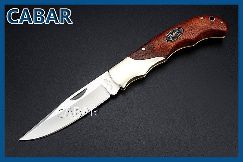 CABAR 2015 New Arrival 85mm Single Blade Hunting Camping Diving Outdoor Knife Top Quality Blade Fold