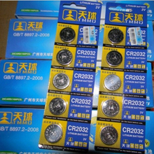 5pcs Lot lr44 CR2032 3V Cell Battery Button Battery Coin Battery cr 2032 lithium battery For