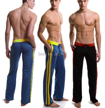 Brand men’s home wear trousers long sexy sports pants casual fashion gym sport exercise badminton yoga running Baggy