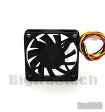For 3d printer part 3 PIN 60x60x10mm 6010 12V cooling dc fan 6010 DC Brushless Cooling