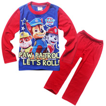 Hot Sale 3 8 Years Children s Pajamas Long Sleeve Clothing Set For Kids Boys Fashion