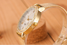 2015 Women s Watches Brand Luxury Fashion Ladies Watch women Wristwatches relojes mujer Gold Quartz Clock