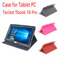 Case for Tablet PC Teclast Tbook 16 Pro Folding Stand Protective Skin Utra Thin Flip Leather