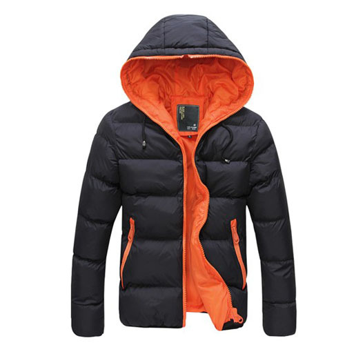 Winter Men Jacket 2015 Outdoor Hooded Mens Winter Jackets And Coats Zipper Slim Fit Windbreaker Mens