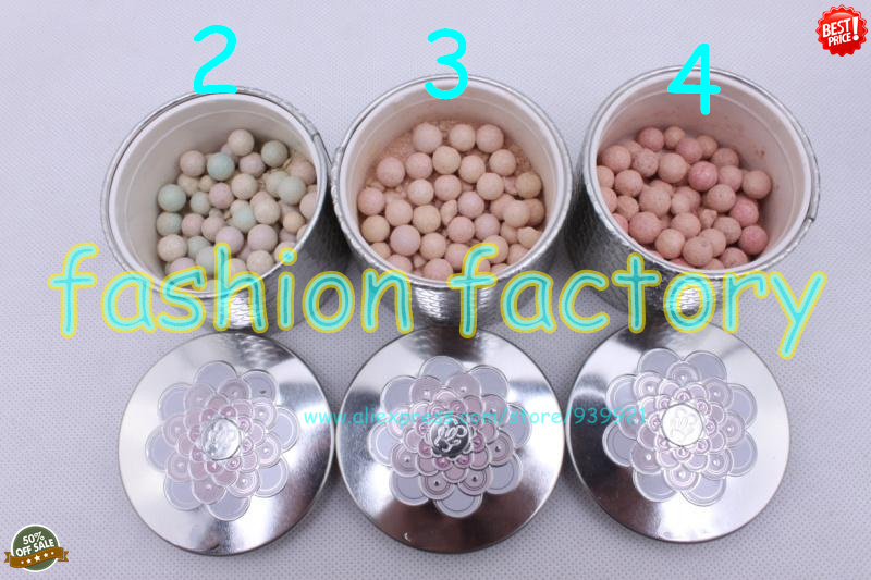 3PC/LOT Top Brand Powder Ball Meteorites Poudre Visage Pearls Powder Face Powder 25g Loose Powder Free Shipping Have 3 Color