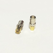 Байонетный разъём женское джек переключатель RP-SMA вилочная часть вилка RF коаксиальный адаптер конвертер прямой Goldplated