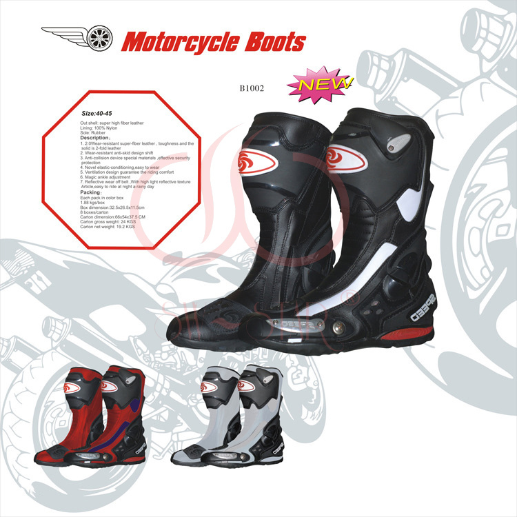 2013 New SCOYCO MBT002 Off-road Racing Boots Motorcycle Boots Riding
