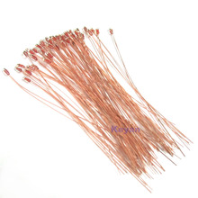 50Pcs/lot 100K ohm NTC 3950 Thermistors for 3D Printer Reprap Mend Free Shipping