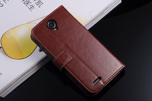 High quality Lenovo A830 leather case Business lenovo A 830 cell phone cases ultra thin protective