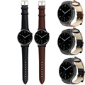 2016 steel Quality Luxury Brand Genuine Faux Leather Watch band Wrist strap For Huawei Smart Watch