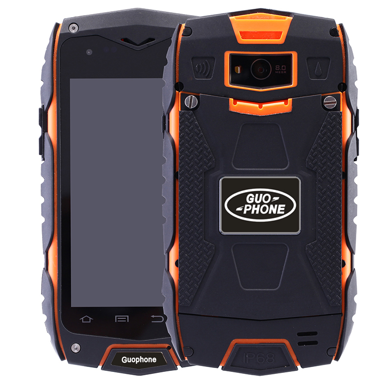 2016 New Outdoor waterproof shockproof GUOPHONE V11 rugged Smartphone Android 5.0 MTK6582 Quad Core GPS Compass mobile phones