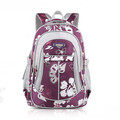 Hot Sales Fashion Flowers Korea Style Nylon Kid Backpacks Lovely Girl