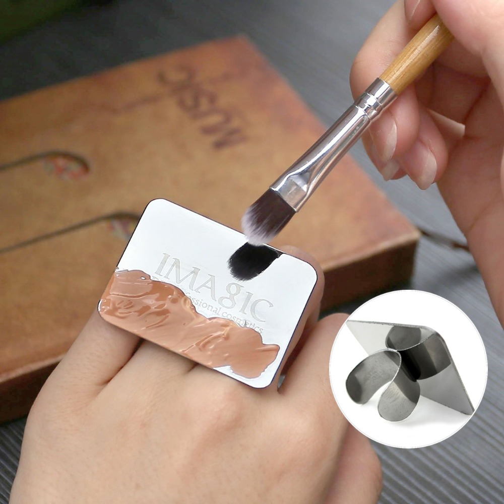 IMAGIC Nail Art font b Makeup b font font b Cosmetic b font Stainless Steel Paint